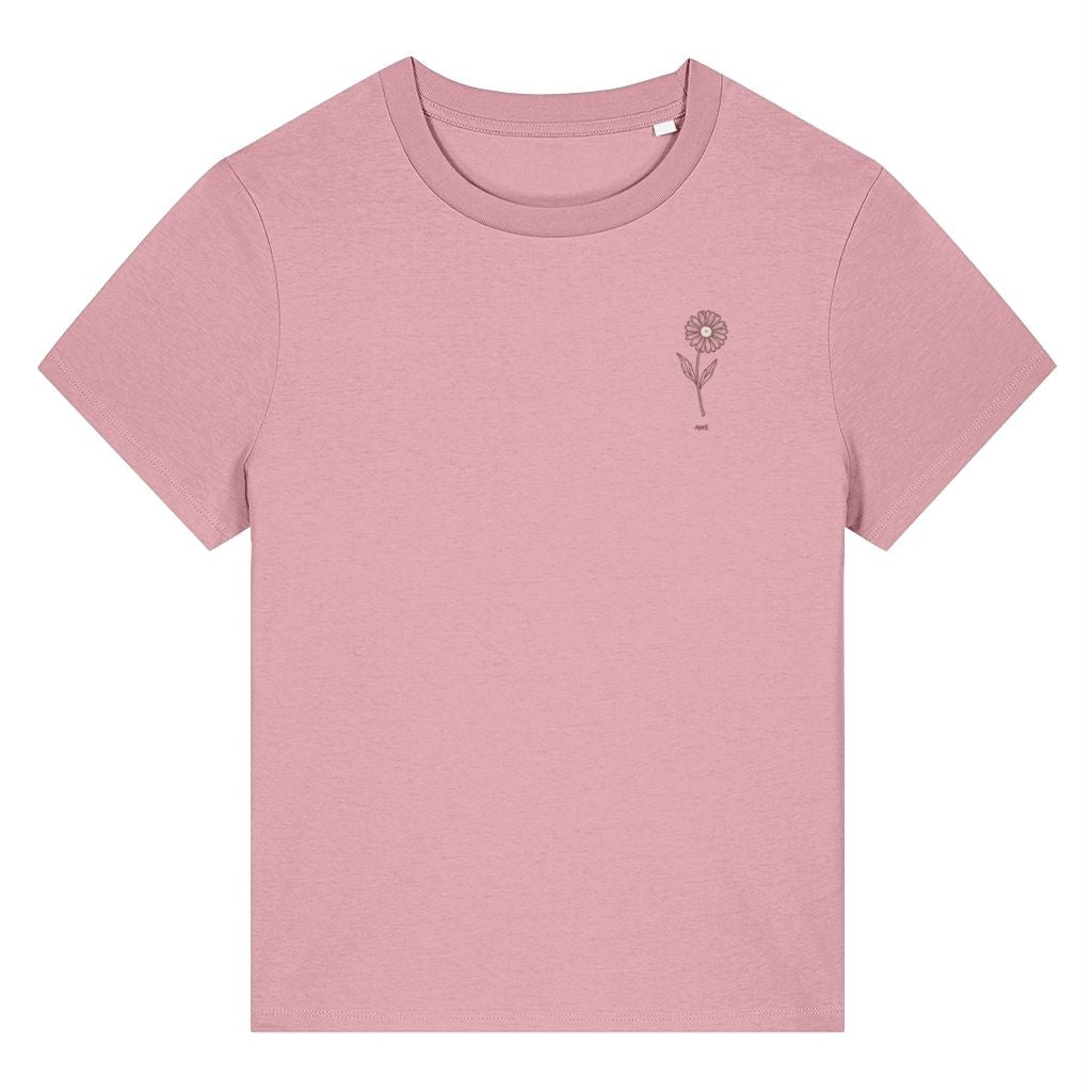 April Daisy Birth Month Flower Women's T-Shirt