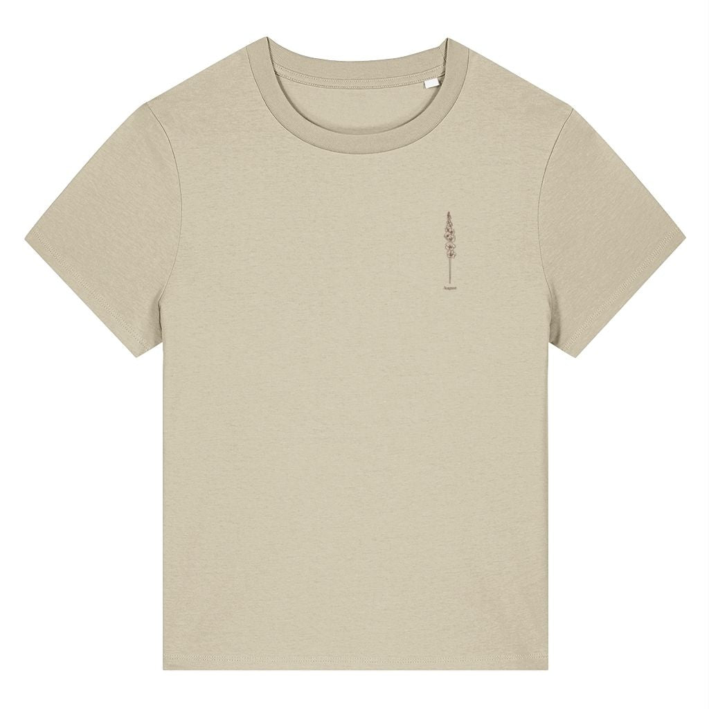 August Gladiolus Birth Month Flower Women's T-Shirt