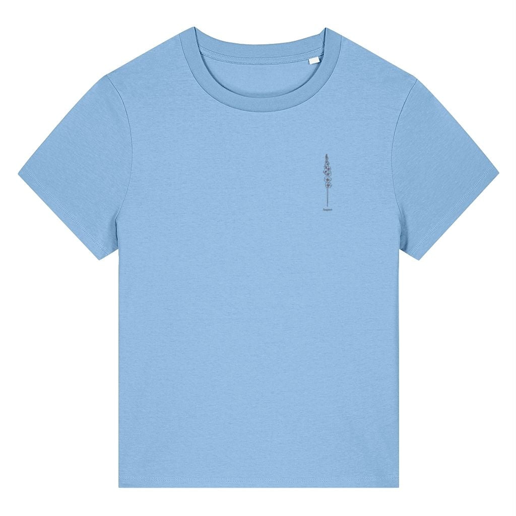 August Gladiolus Birth Month Flower Women's T-Shirt