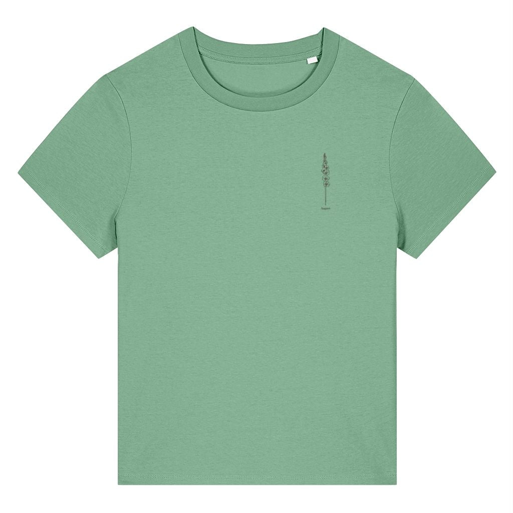 August Gladiolus Birth Month Flower Women's T-Shirt