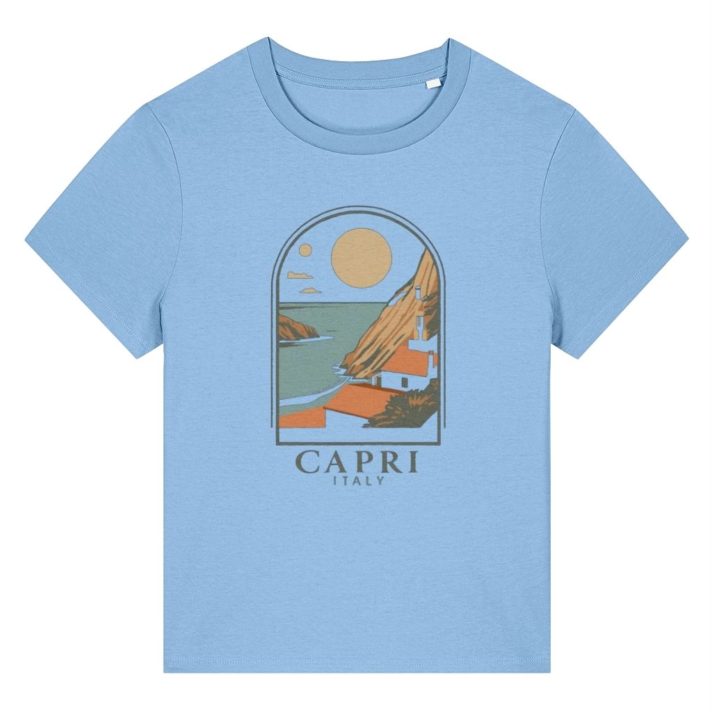 Capri Italy Travel Design Women's T-Shirt