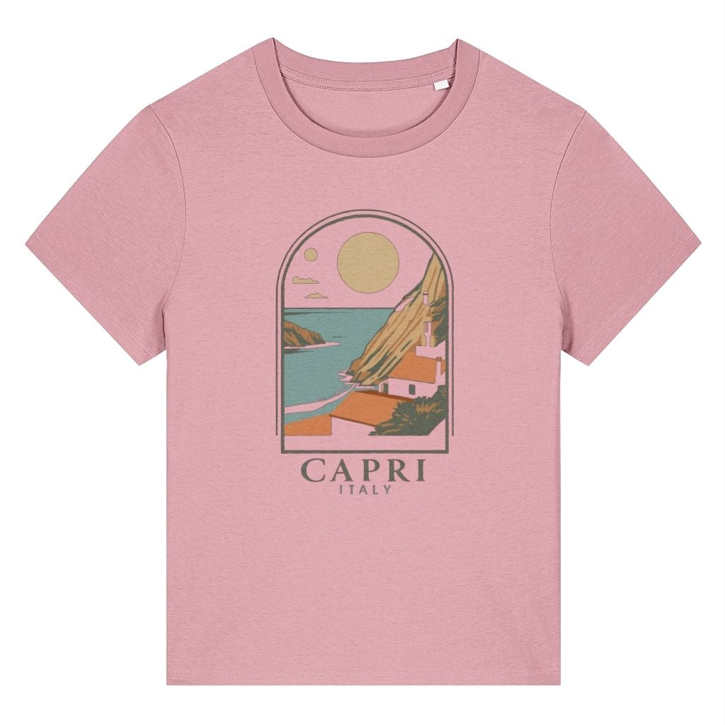Capri Italy Travel Design Women's T-Shirt