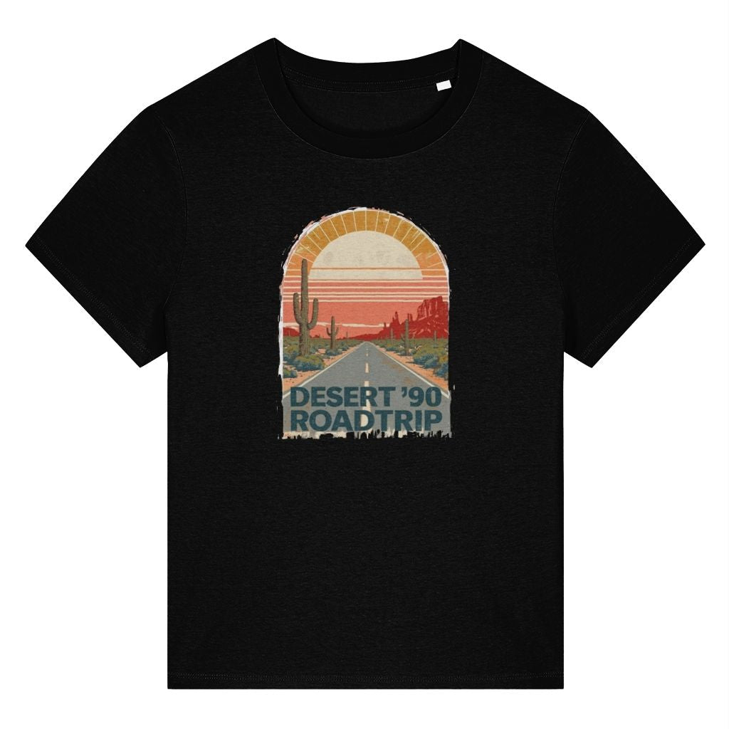 Desert 90s Road Trip Retro Design Women's T-Shirt