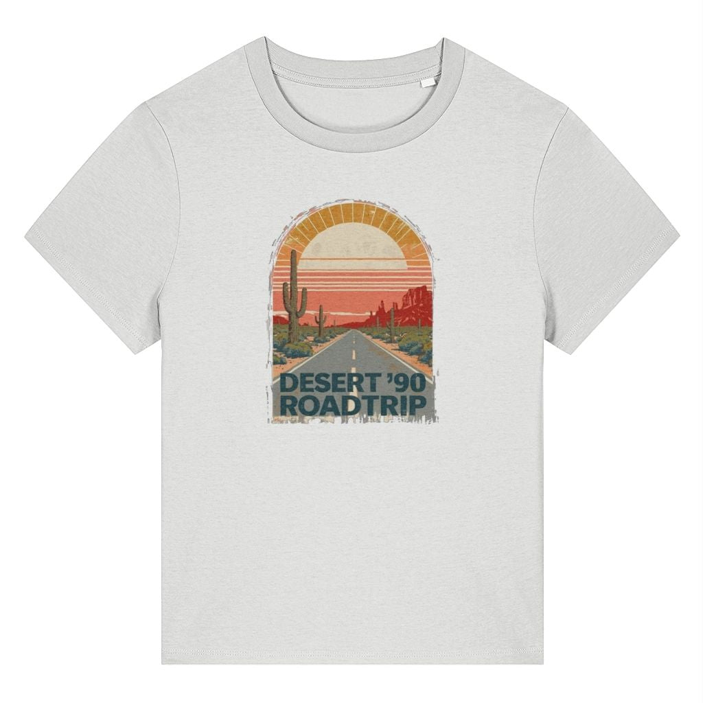 Desert 90s Road Trip Retro Design Women's T-Shirt