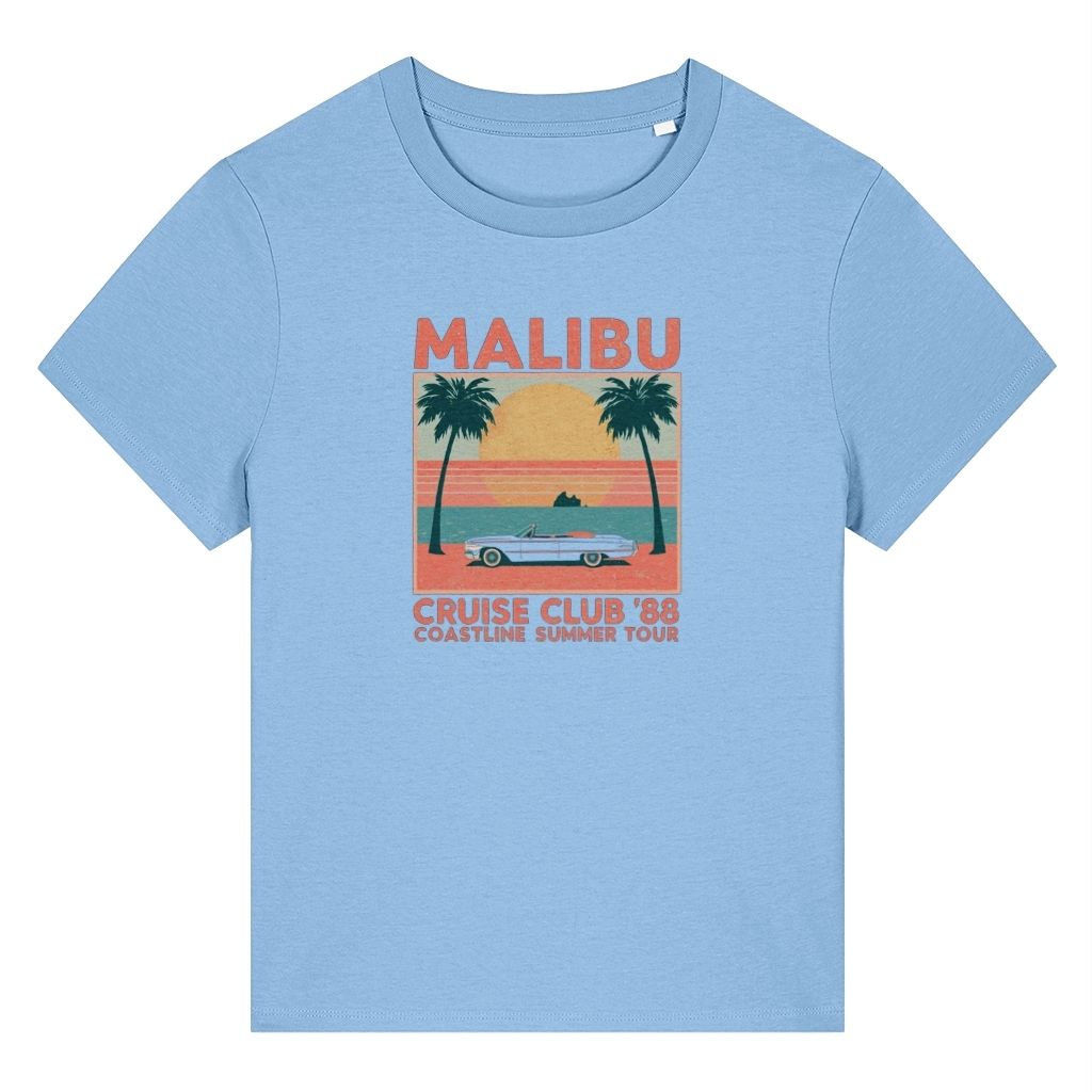 Malibu Cruise 88 Retro Design Women's T-Shirt