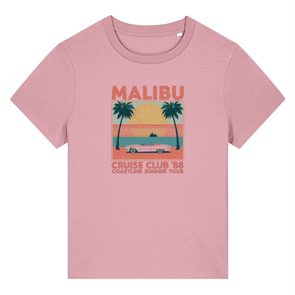 Malibu Cruise 88 Retro Design Women's T-Shirt