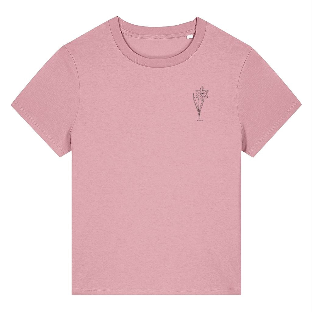 March Daffodil Birth Month Flower Women's T-Shirt