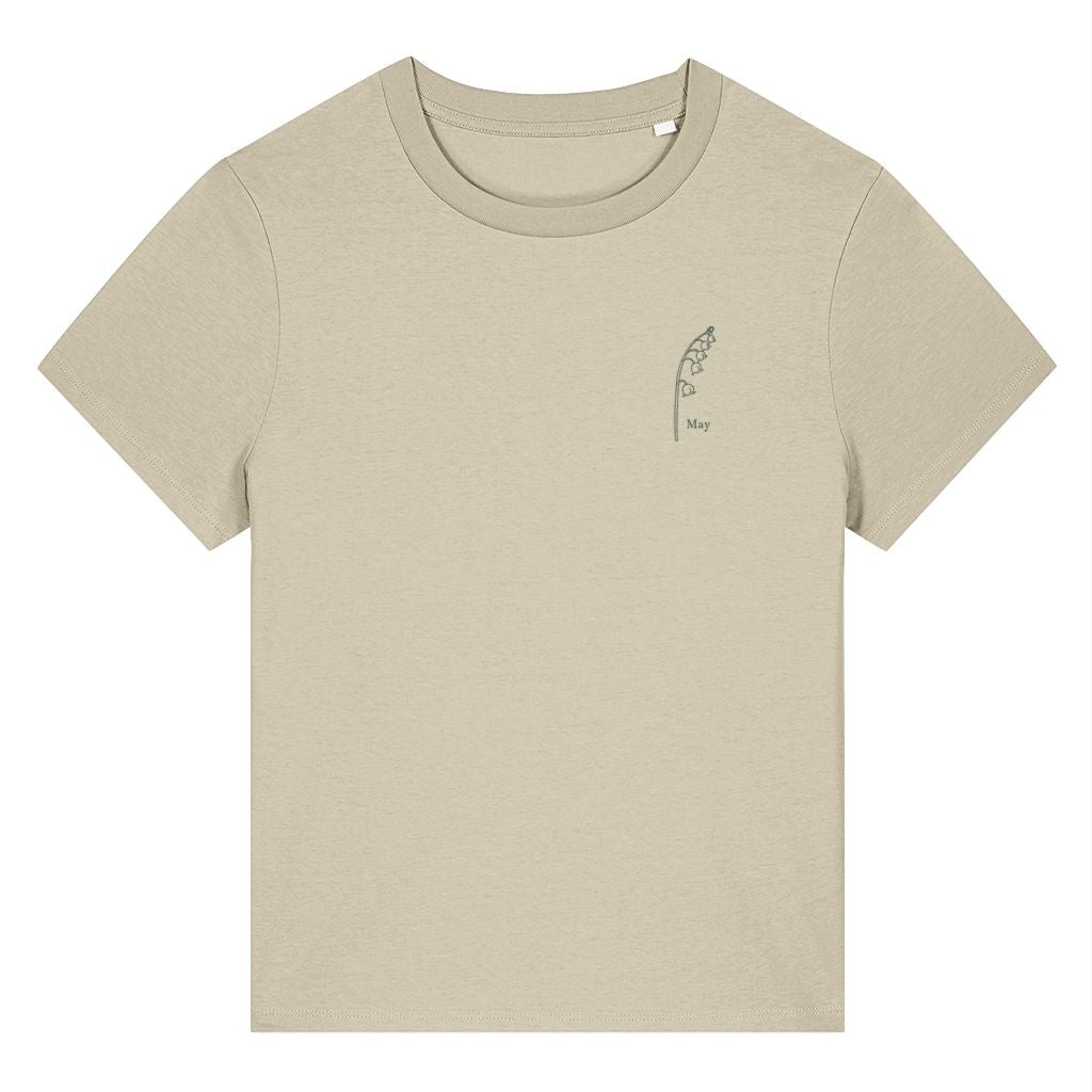 May Lily of the Valley Birth Month Flower Women's T-Shirt