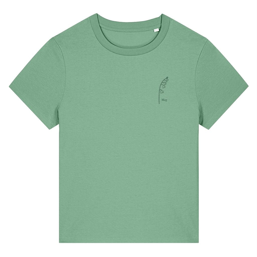 May Lily of the Valley Birth Month Flower Women's T-Shirt