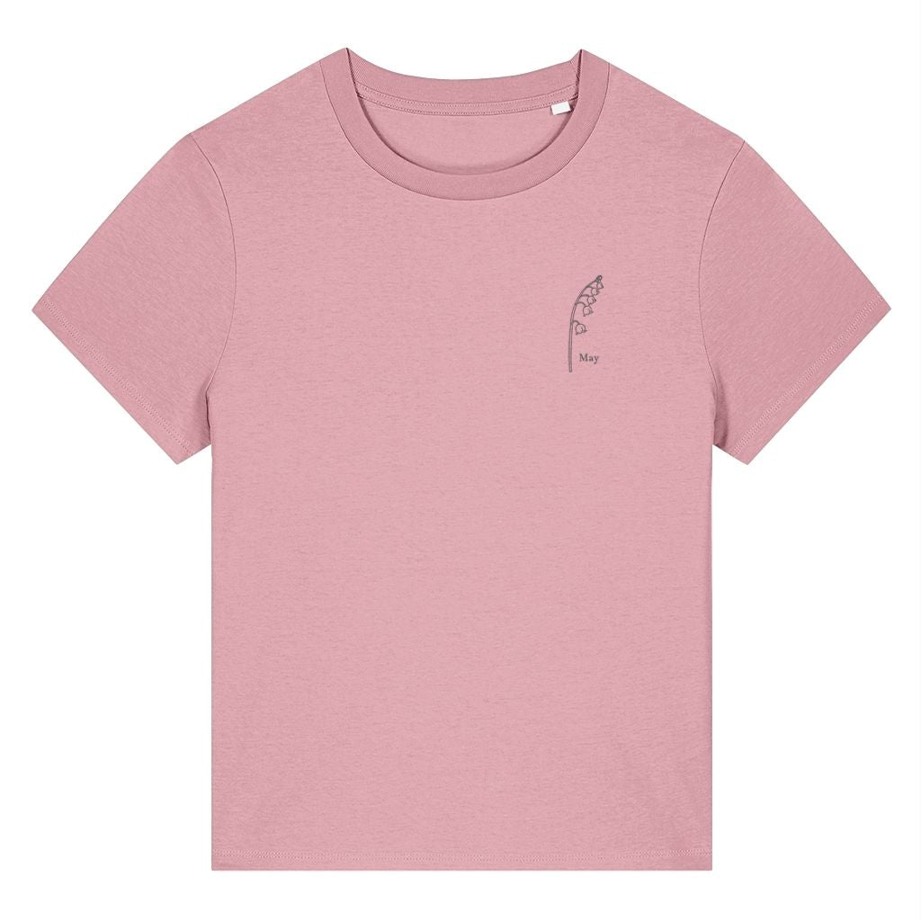 May Lily of the Valley Birth Month Flower Women's T-Shirt