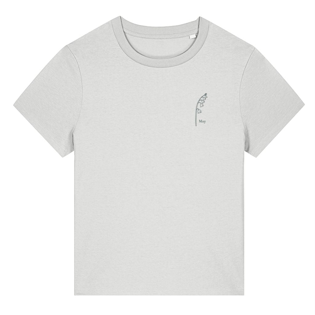May Lily of the Valley Birth Month Flower Women's T-Shirt