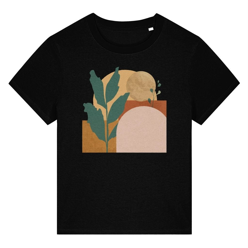 Moonlight Branch Statement Art Women's T-Shirt