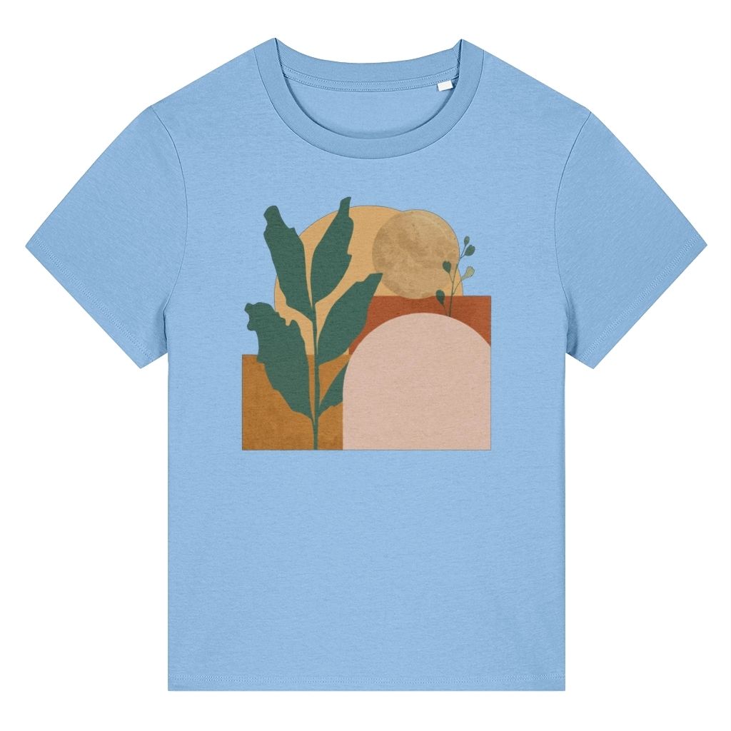 Moonlight Branch Statement Art Women's T-Shirt