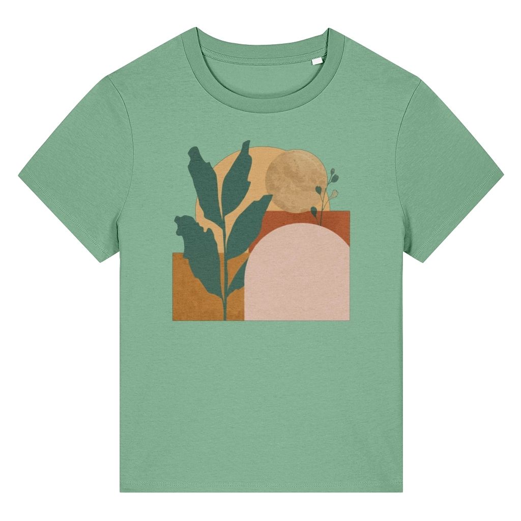 Moonlight Branch Statement Art Women's T-Shirt
