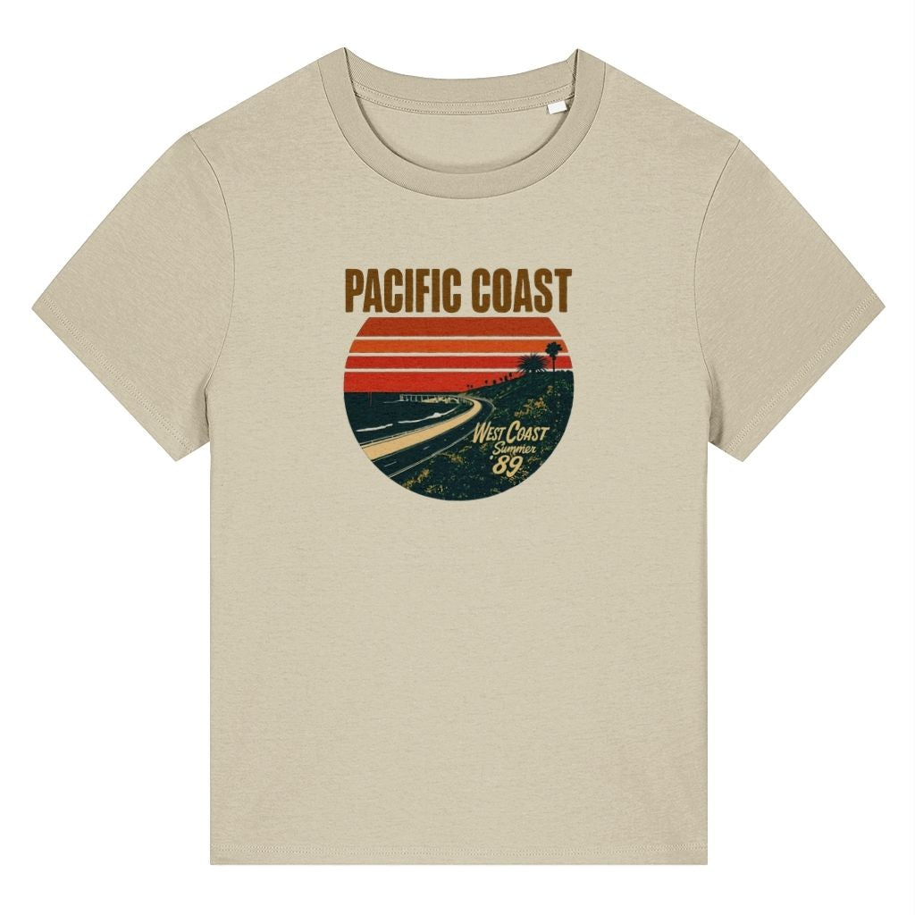Pacific Coast Retro Design Women's T-Shirt