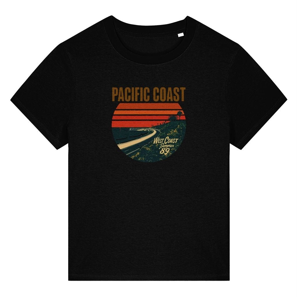 Pacific Coast Retro Design Women's T-Shirt