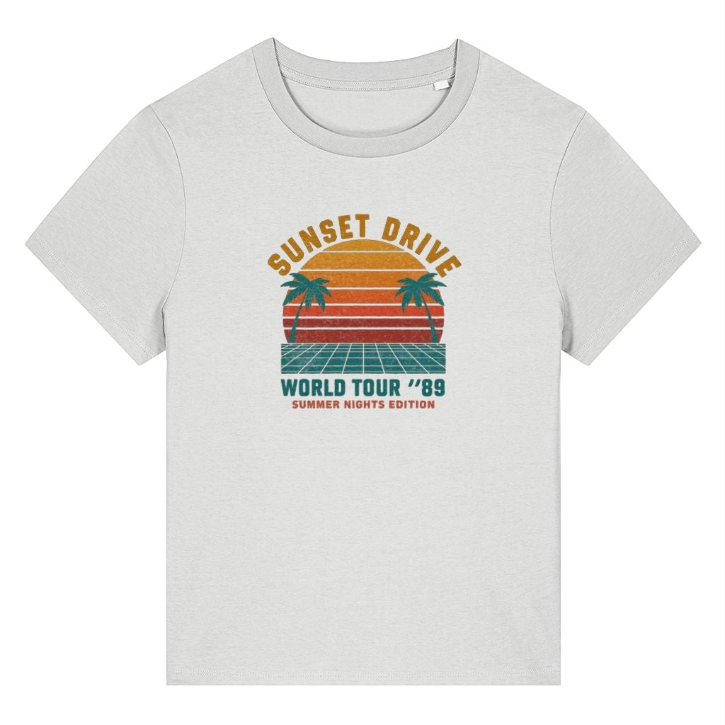 Sunset Drive 89 Retro Design Women's T-Shirt
