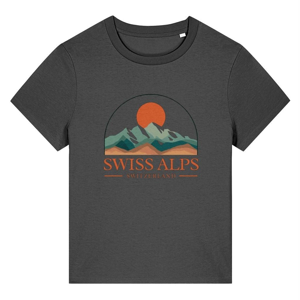 Swiss Alps Switzerland Travel Design Women's T-Shirt