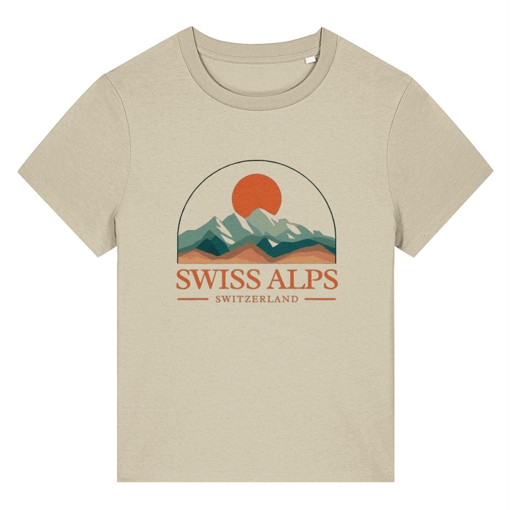 Swiss Alps Switzerland Travel Design Women's T-Shirt
