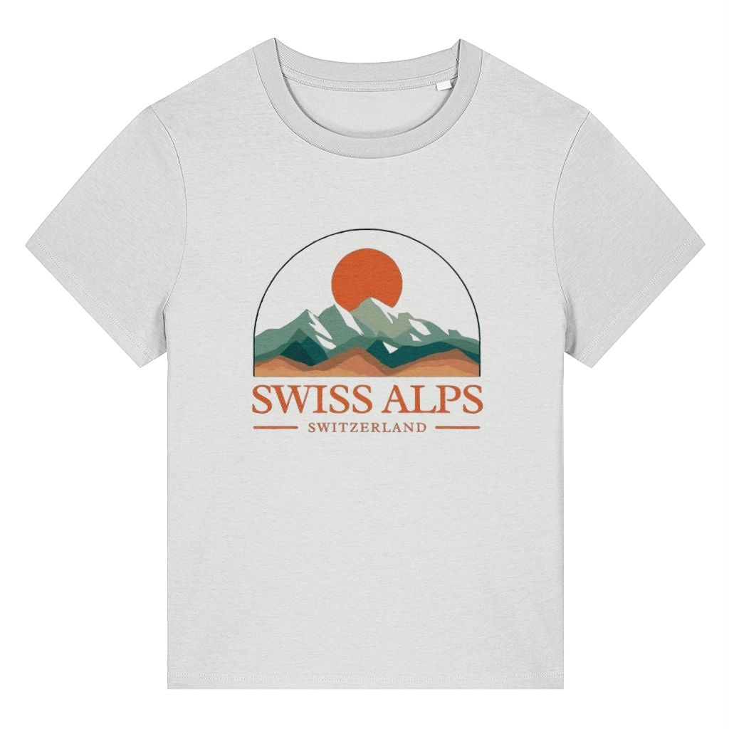 Swiss Alps Switzerland Travel Design Women's T-Shirt