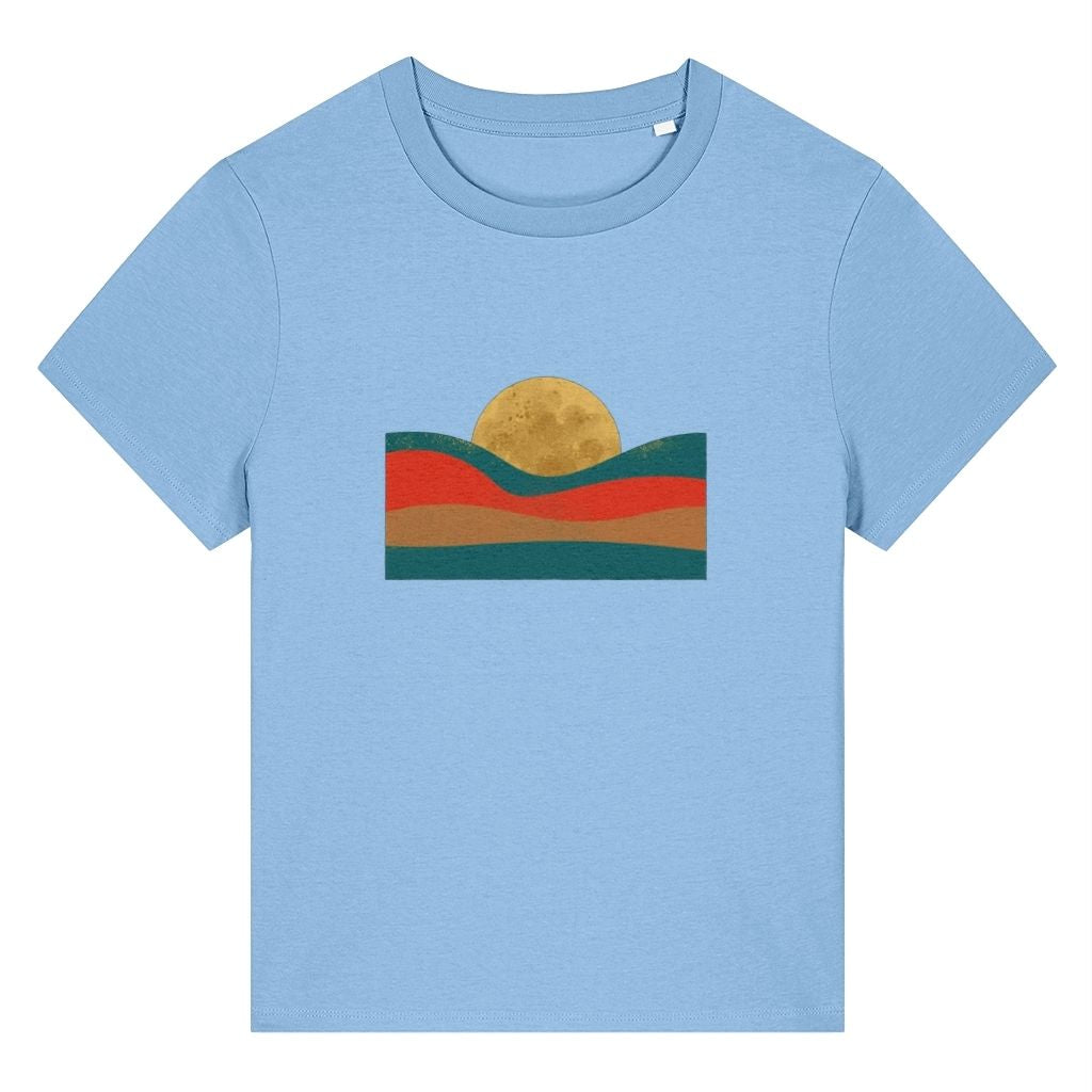 Tidal Moon Statement Art Women's T-Shirt